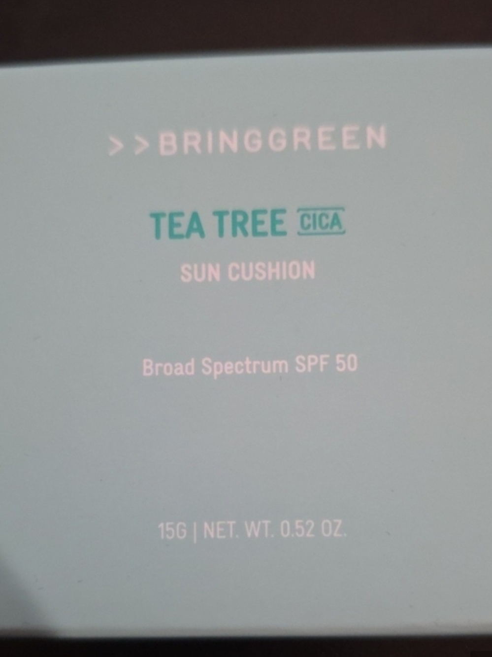 BringGreen Tea Tree Cica Sun Cushion SPF 50